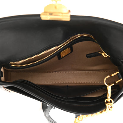 MCM Visetos Millie Wallet On Chain Cognac Black 4 of 10
