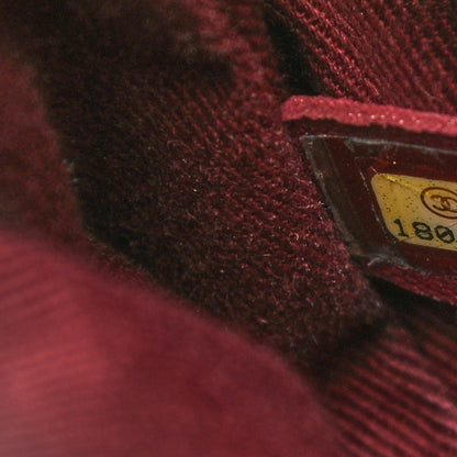 Chanel Glazed Calfskin Castle Rock Bowling Bag Black 7 of 10