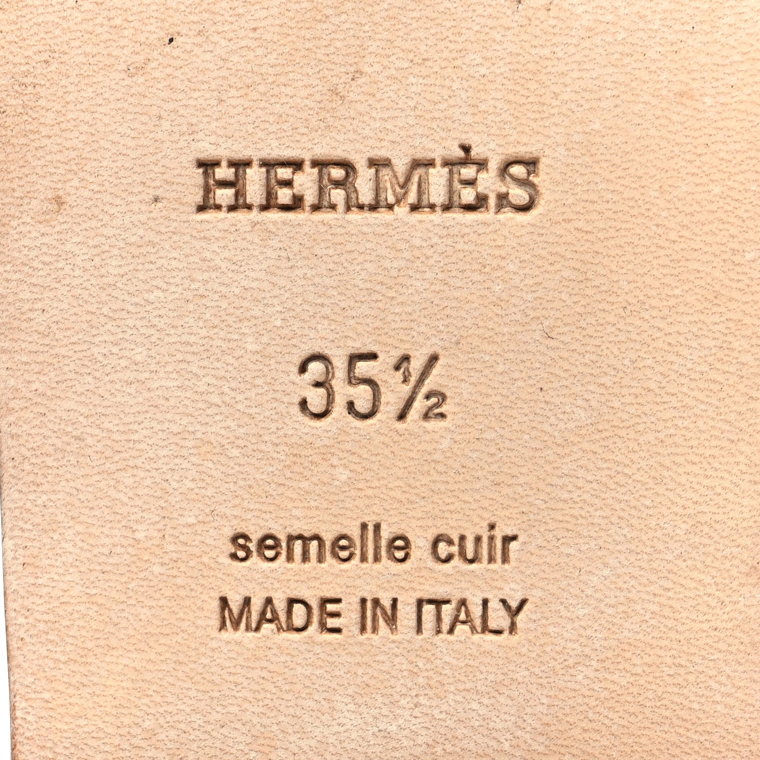 Hermes Suede Goatskin Oran Sandals 35.5 Violet Parme 7 of 8