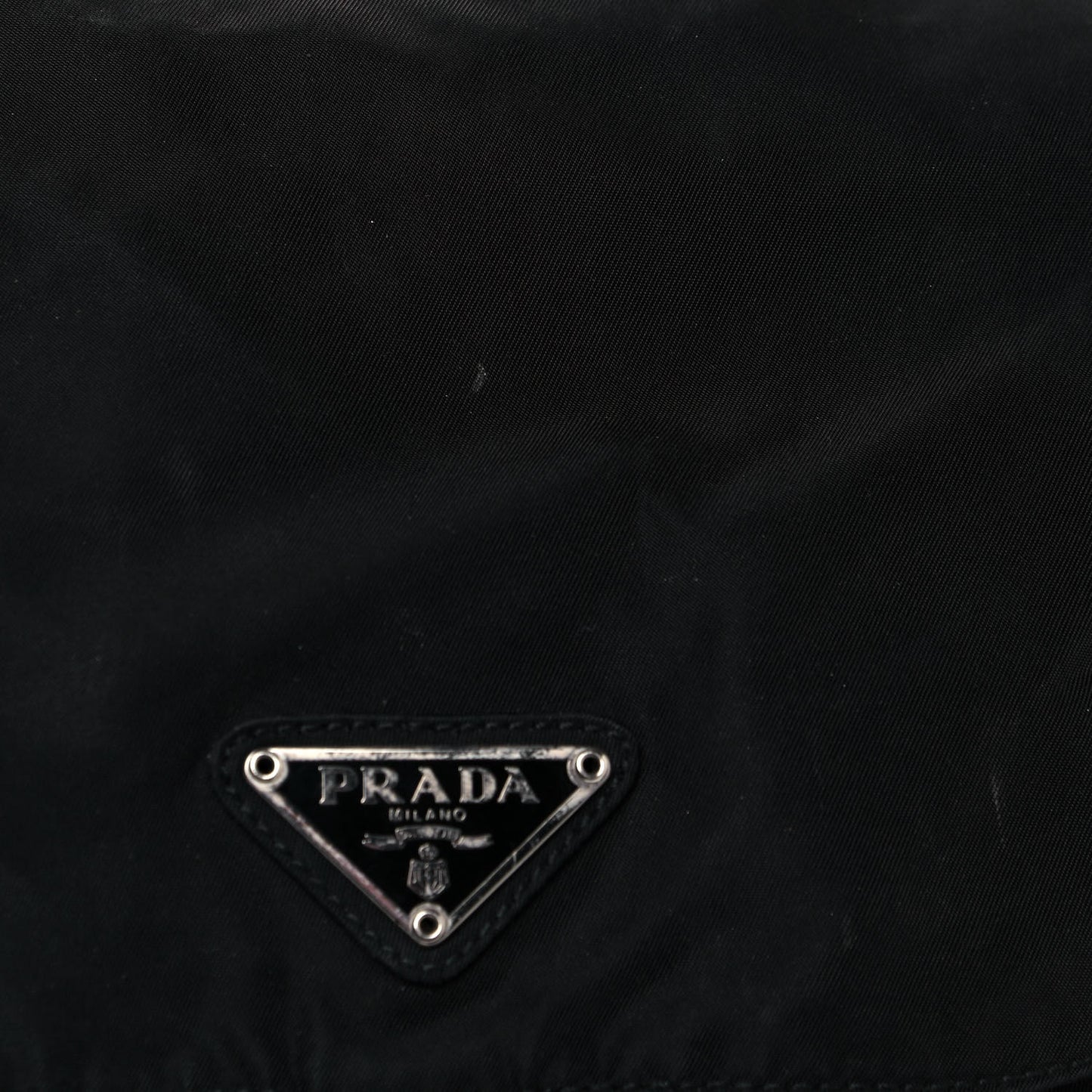 Nylon Vela Medium Backpack Black