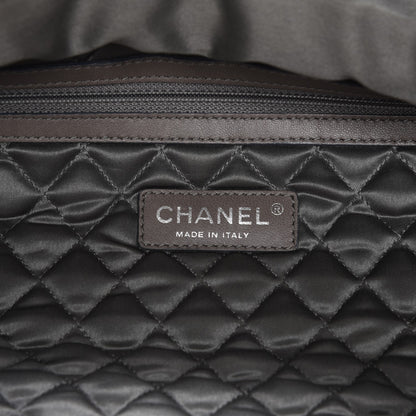 Chanel Distressed Lambskin Le Marais Bowler Black 6 of 13
