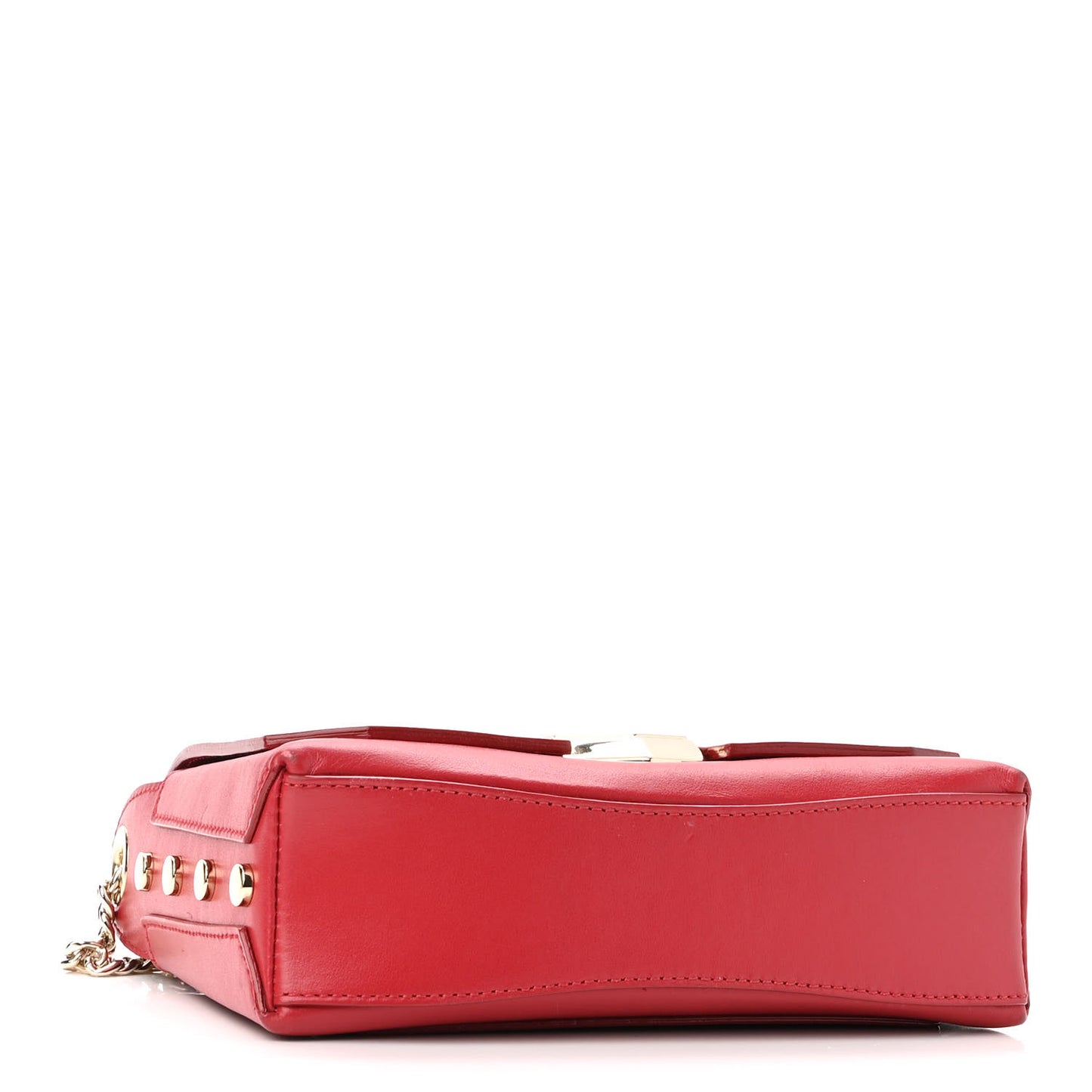 Spazzolato Lockett Shoulder Bag Red