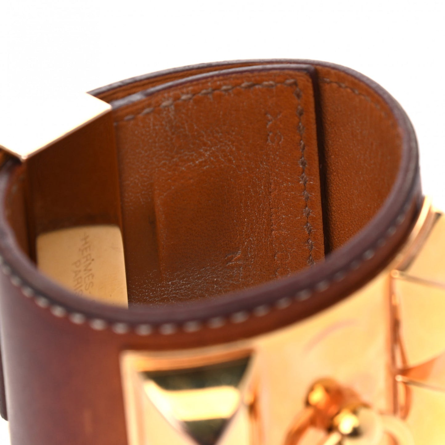 Barenia Collier de Chien CDC Bracelet XS Fauve