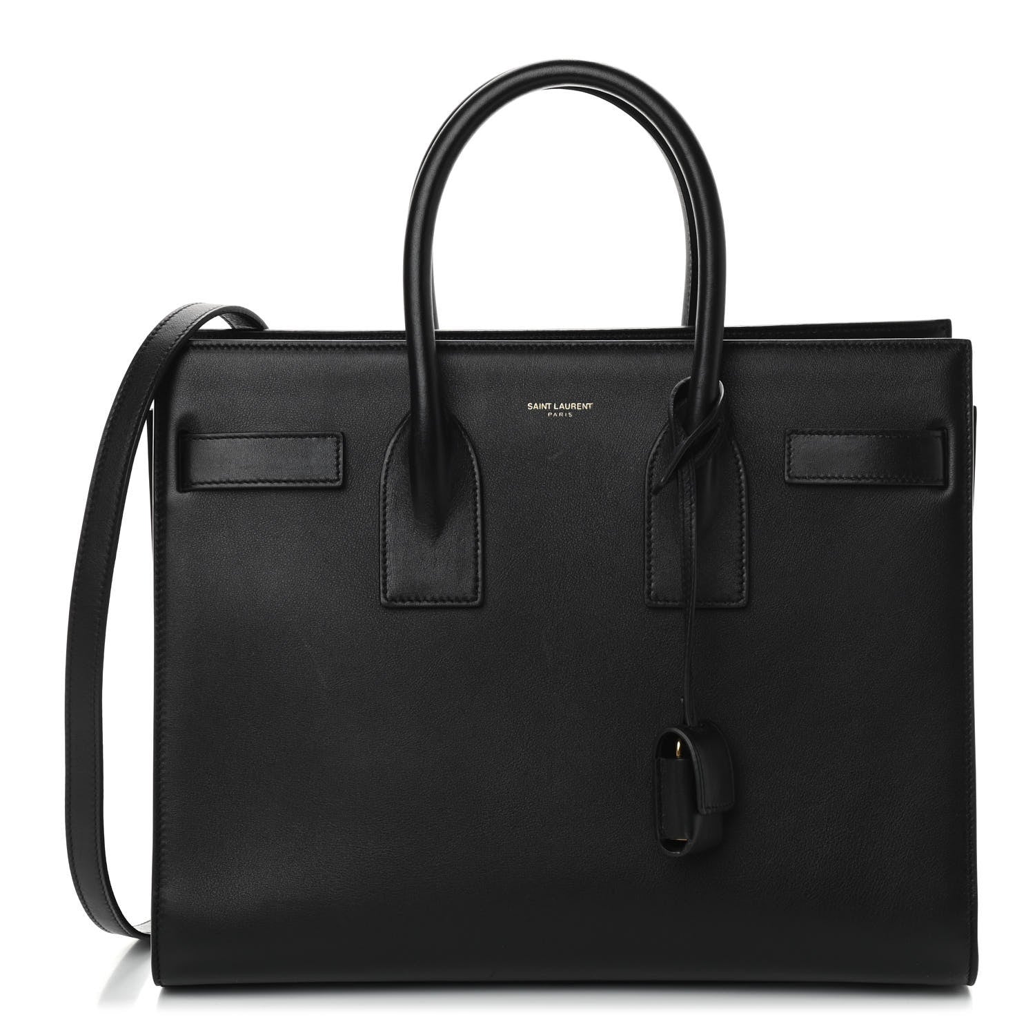 Saint Laurent Calfskin Small Sac De Jour Black 1 of 9