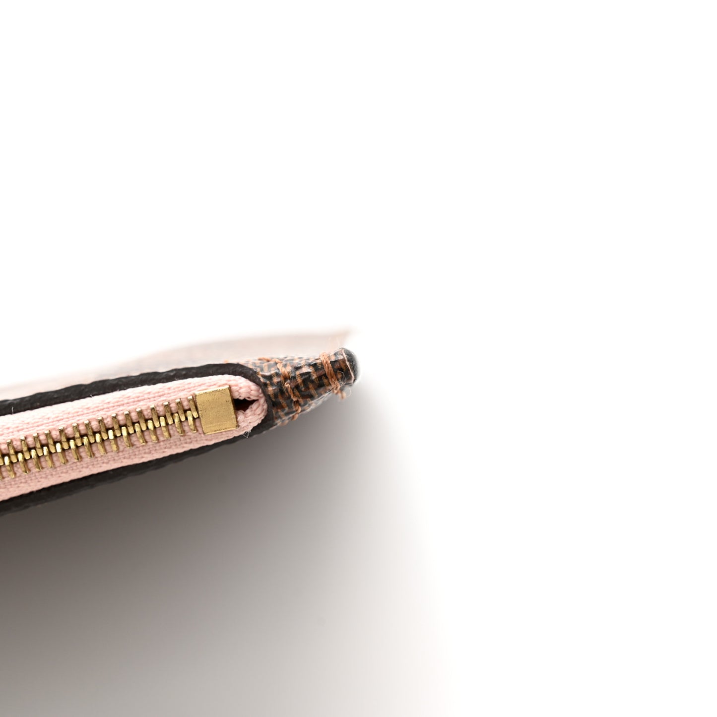 Damier Ebene Neverfull MM GM Pochette Rose Ballerine