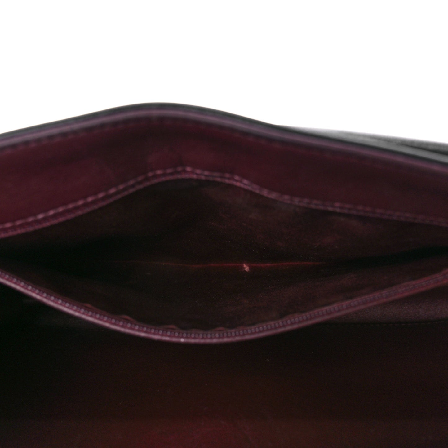 Sheepskin Quilted Large Beauty Lock Flap Black