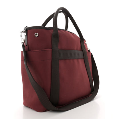 Hermes Toile Sac De Pansage Groom Rouge H Chocolate 4 of 14