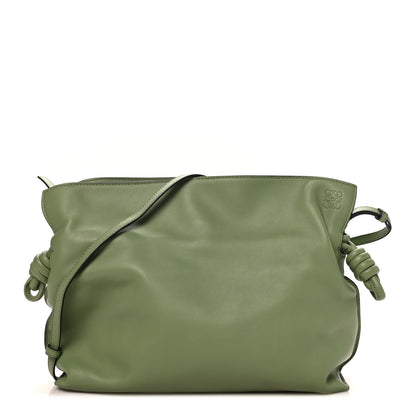 Loewe Nappa Flamenco Knot Clutch Rosemary 1 of 9