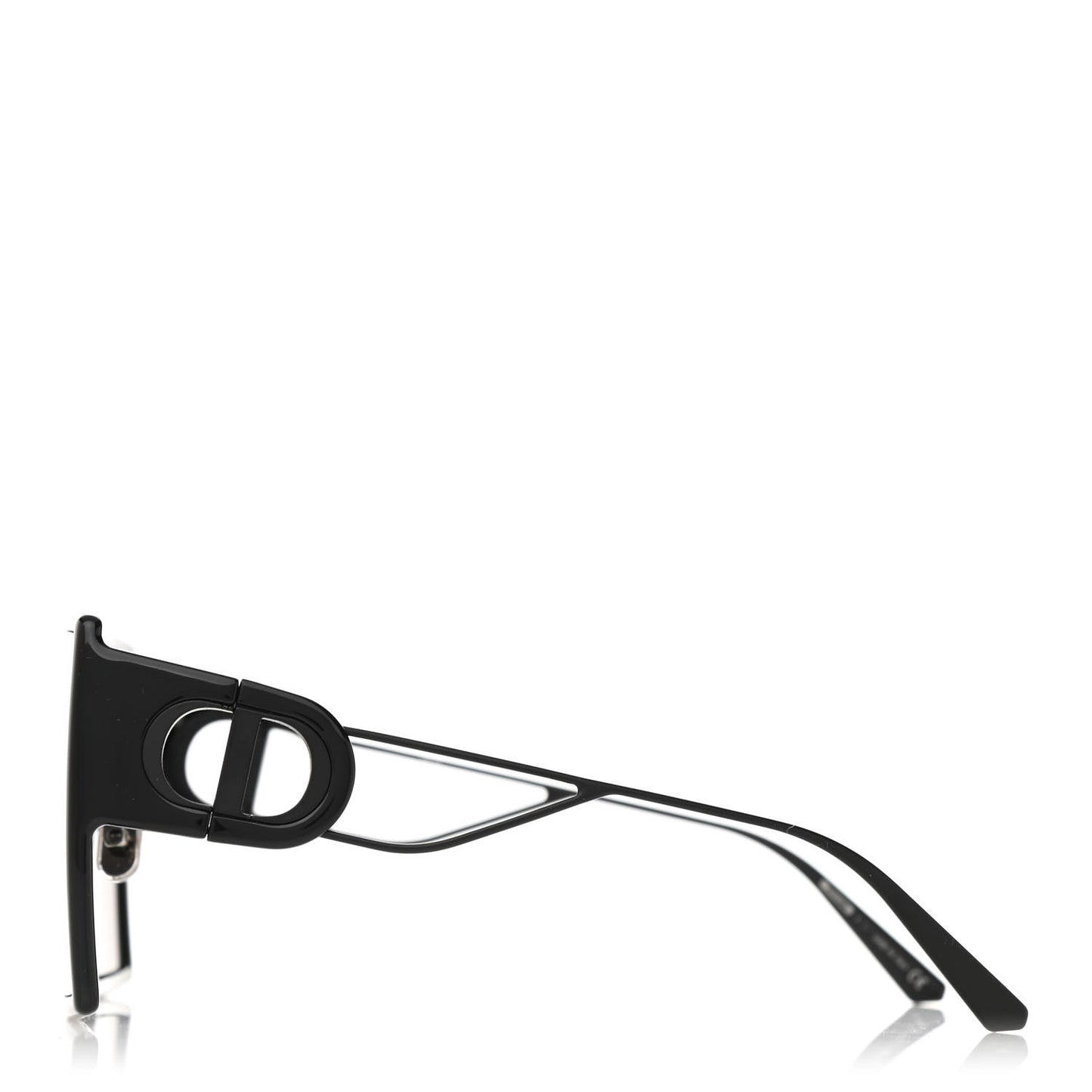 Square 30 Montaigne Sunglasses Black