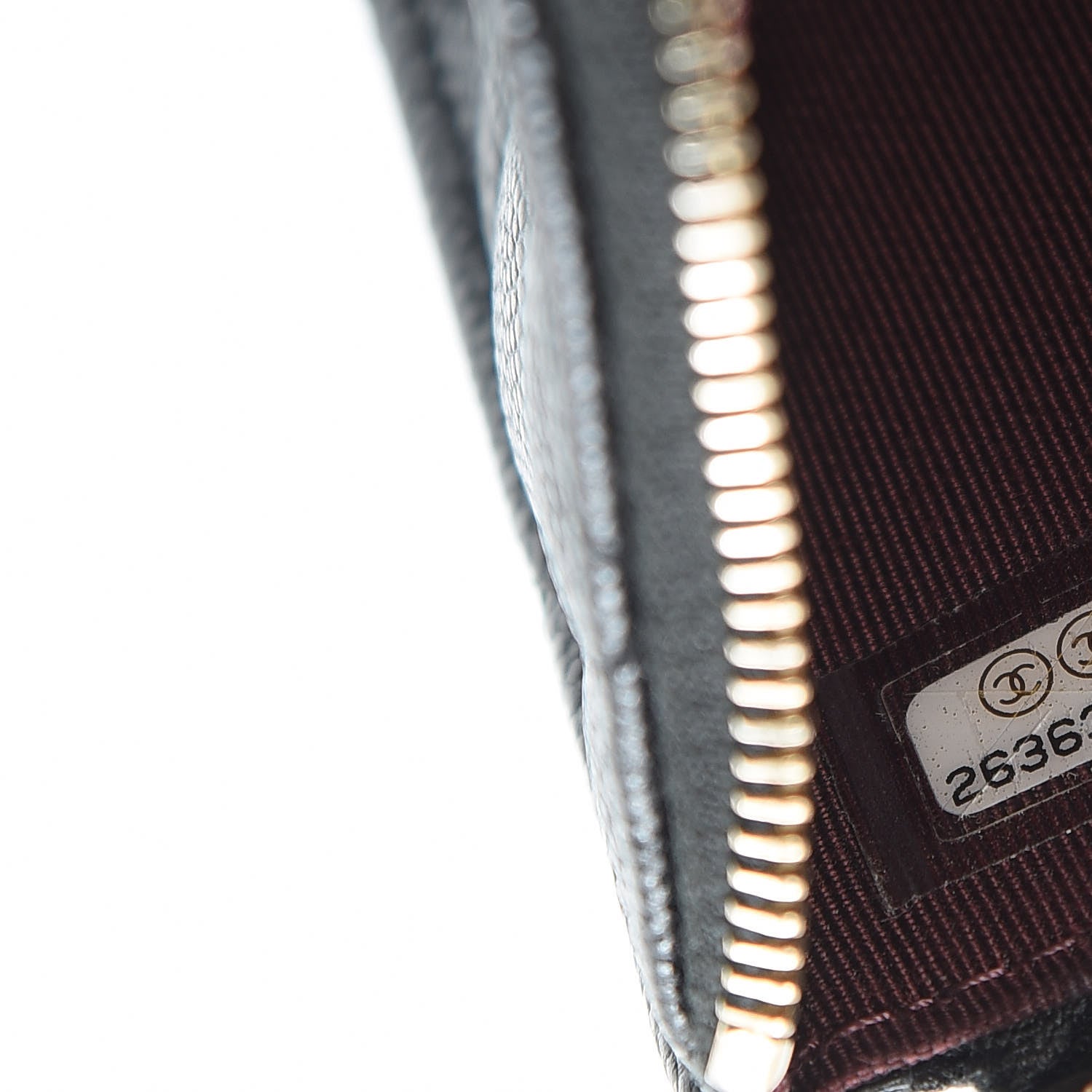 Chanel Caviar Quilted Classic Zip Pouch Black 7 of 12