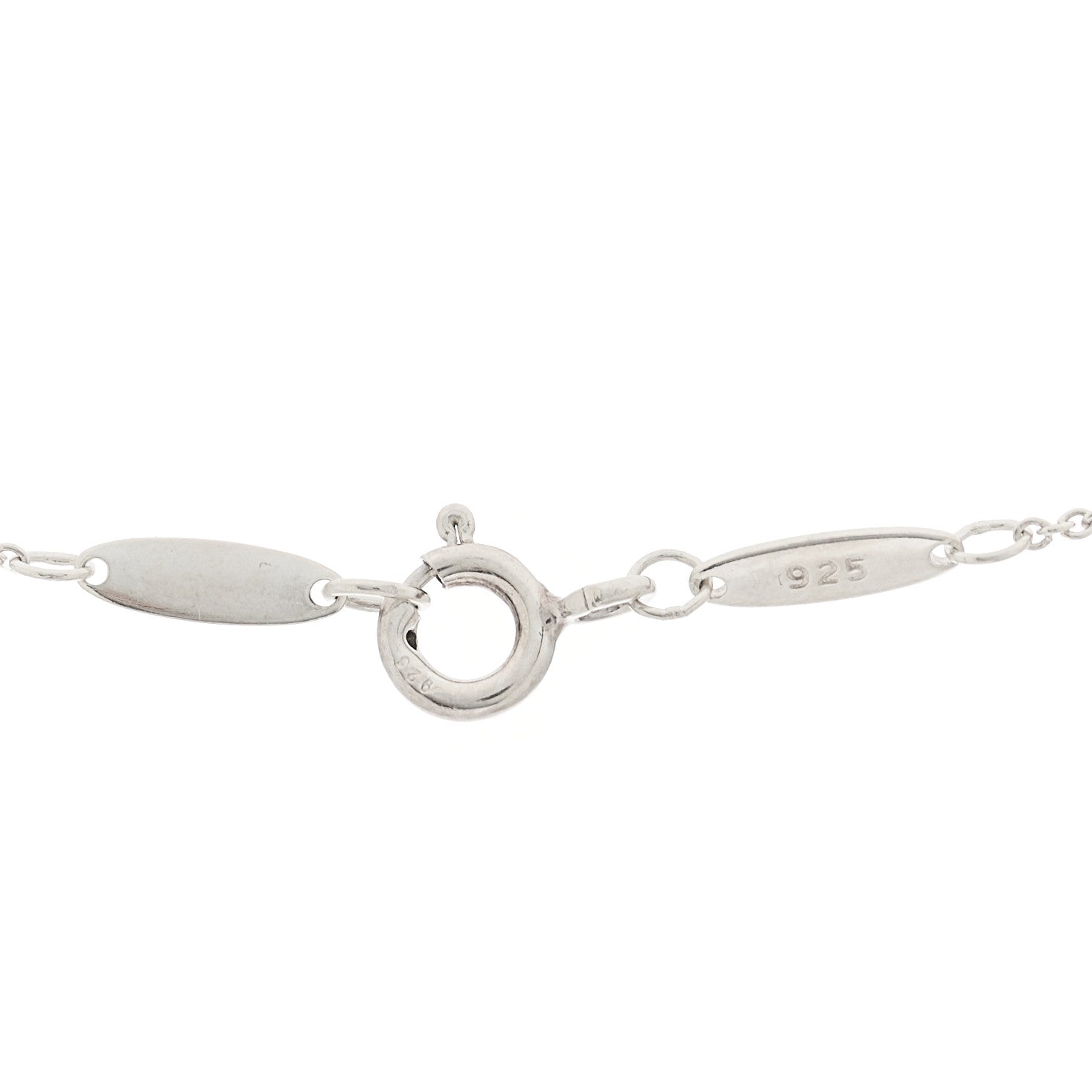 Tiffany Sterling Silver 12mm Elsa Peretti Cross Pendant Necklace 4 of 6