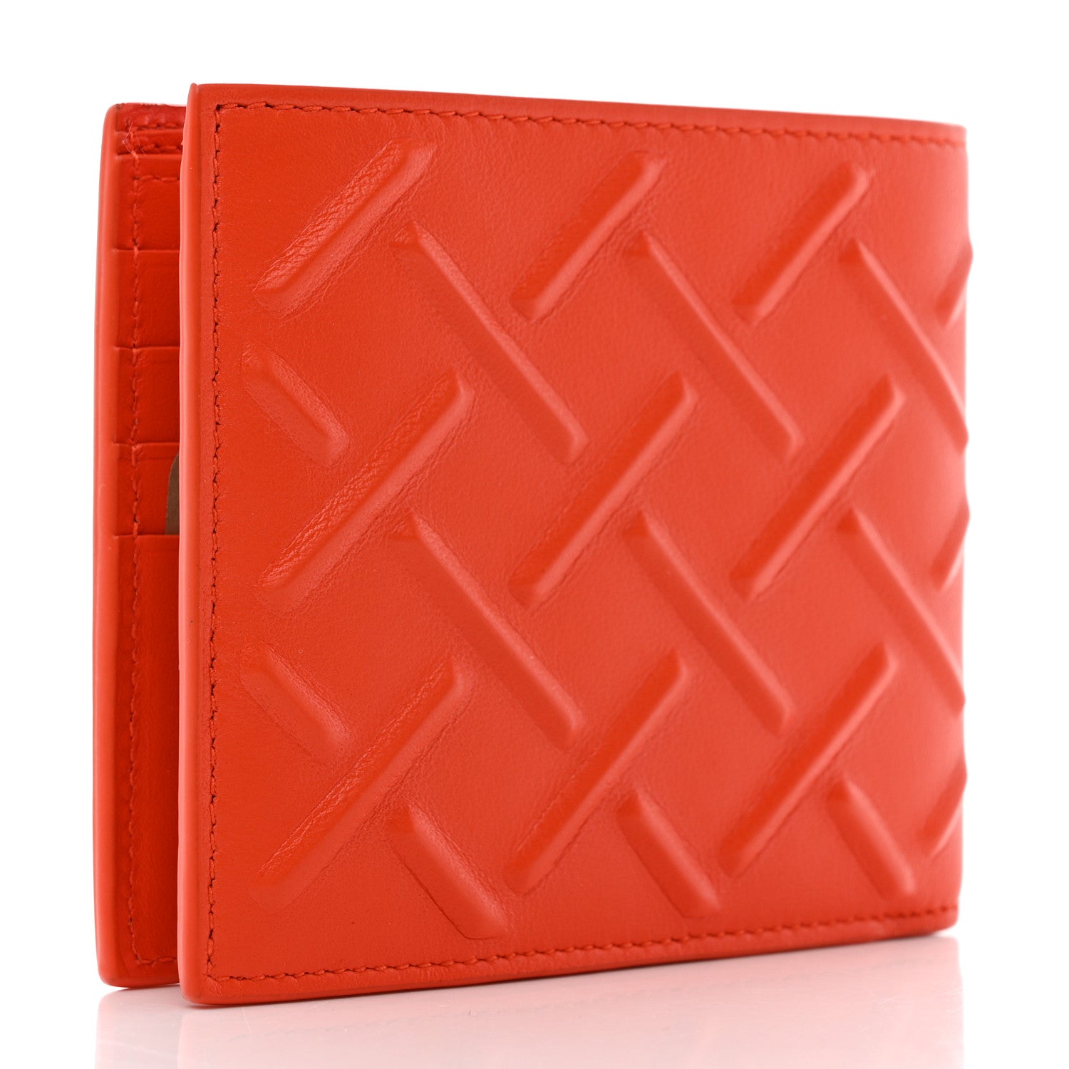 Bottega Veneta Nappa 19 Bi-Fold Wallet Orange 3 of 7