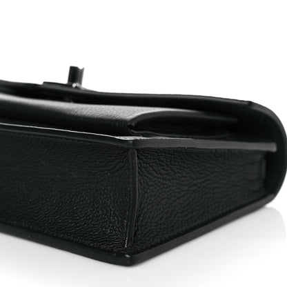 Louis Vuitton Soft Calfskin My Lockme Chain Pochette Black 8 of 8