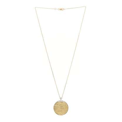 Roberto Coin 18K Yellow Gold Diamond Elephantino Pendant Necklace 3 of 5