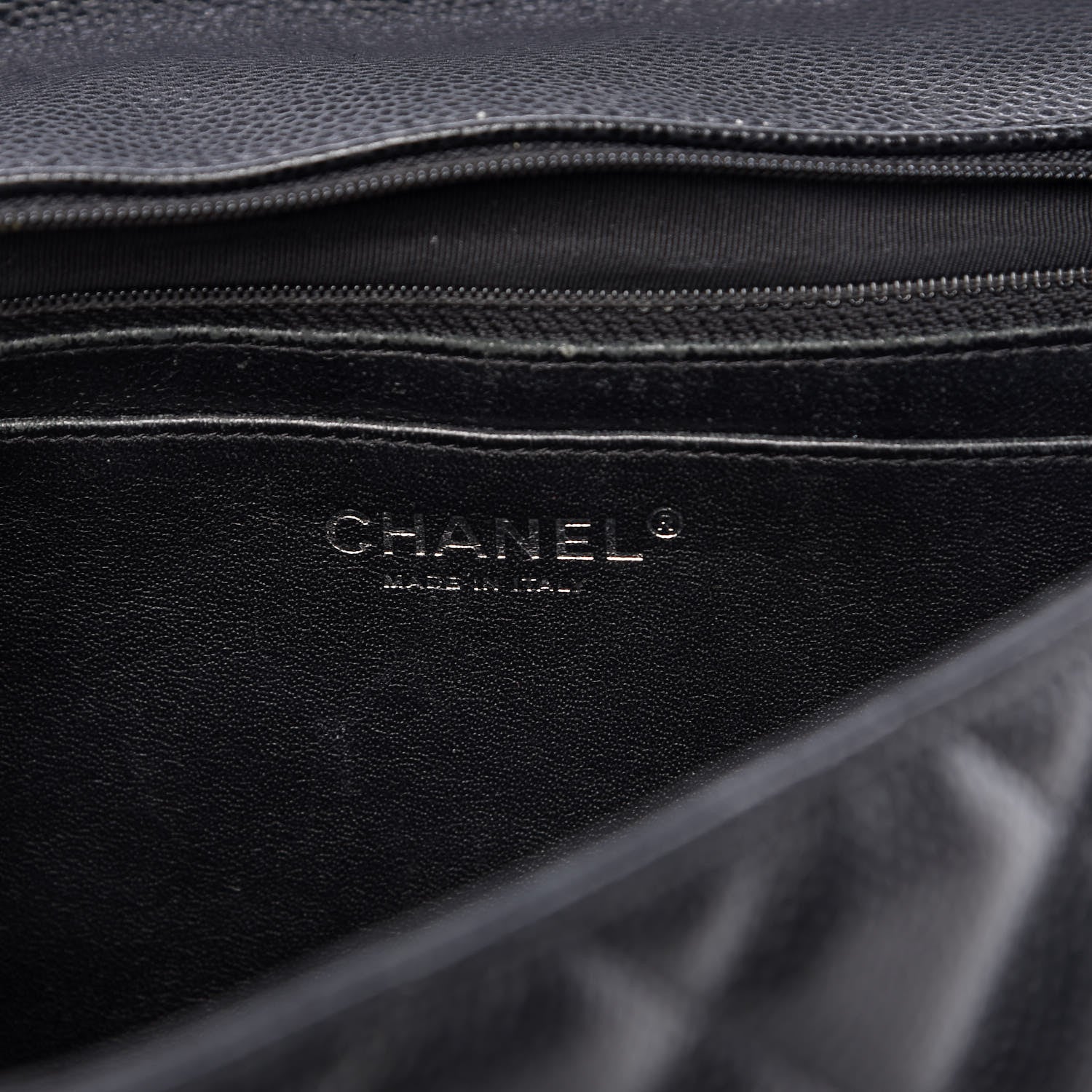 Chanel Caviar Quilted Maxi Single Flap Black 6 of 16