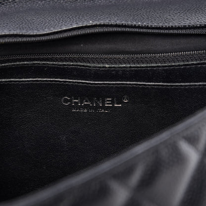 Chanel Caviar Quilted Maxi Single Flap Black 6 of 16