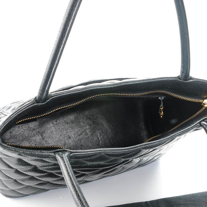 Chanel Caviar Quilted Medallion Tote Black 5 of 8