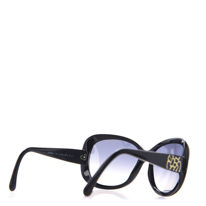 Chanel CC Camellia Sunglasses 5248 Black 4 of 8
