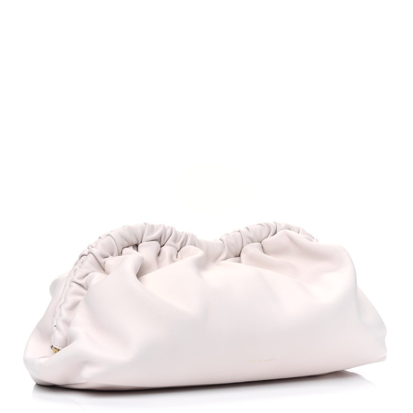 Lambskin Cloud Clutch Apple Blossom