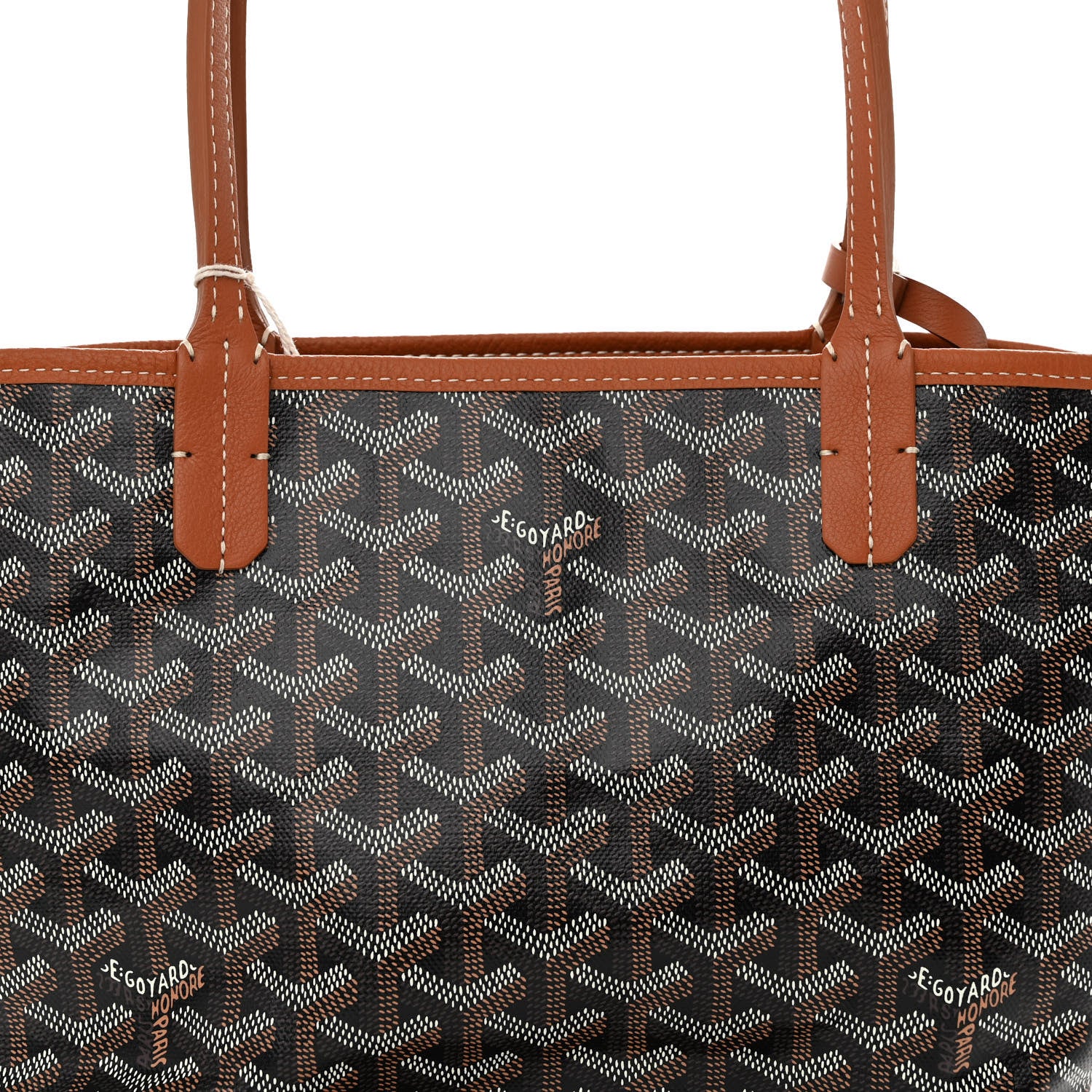 Goyard Goyardine Reversible Mini Anjou Black Gold 13 of 18