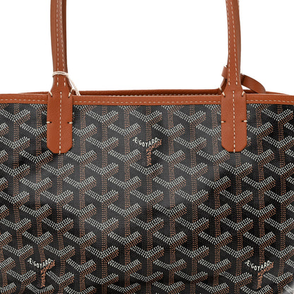 Goyard Goyardine Reversible Mini Anjou Black Gold 13 of 18