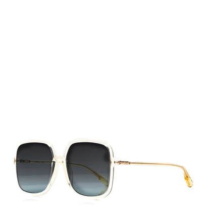 Christian Dior Acetate Square So Stellaire 1 Sunglasses Blue 1 of 7