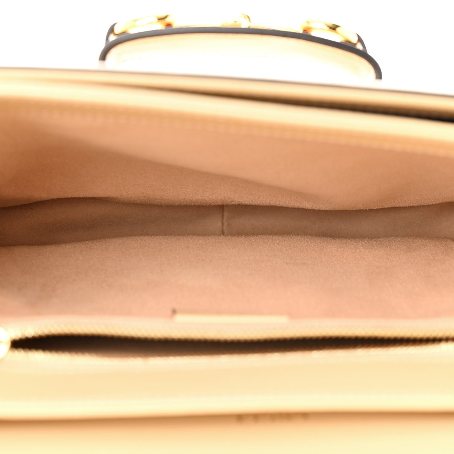 Azalea Calfskin Horsebit 1955 Shoulder Bag Bubble Tea
