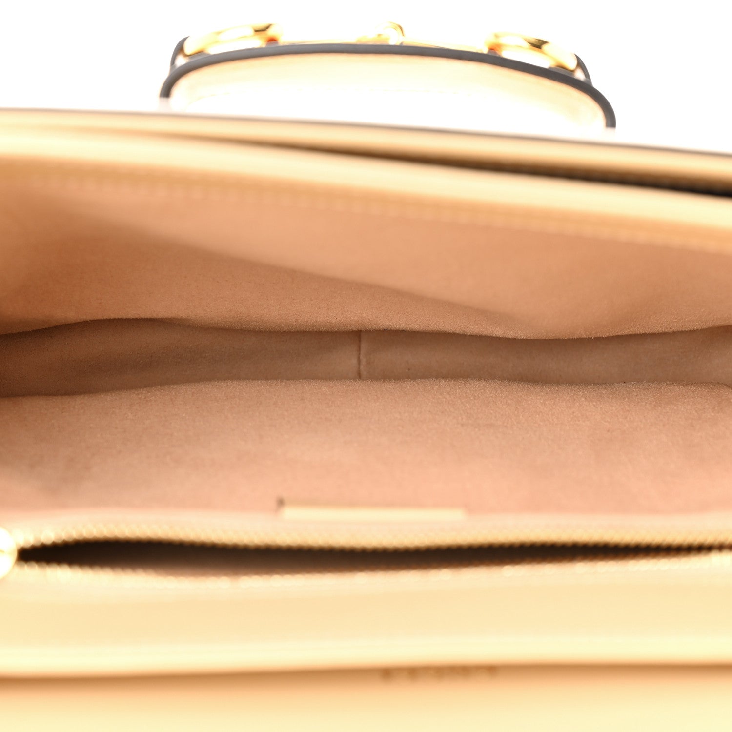 Gucci Azalea Calfskin Horsebit 1955 Shoulder Bag Bubble Tea 5 of 17
