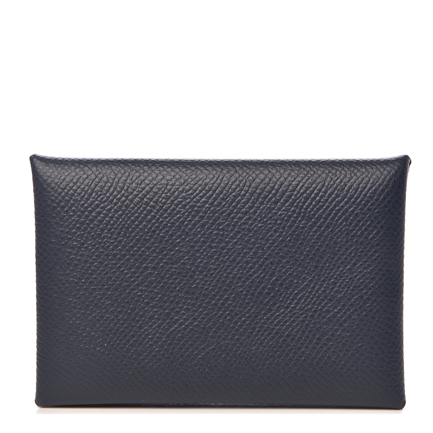 Hermes Epsom Calvi Card Case Bleu Nuit 1 of 8