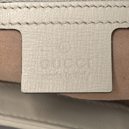 Gucci GG Supreme Monogram Azalea Calfskin Web Small Jackie 1961 Hobo Beige Ebony Mystic White 6 of 14