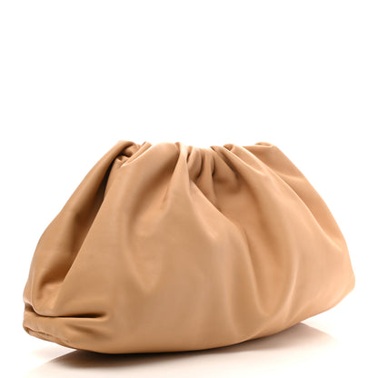 Bottega Veneta Smooth Butter Calf The Pouch Oversized Clutch Nude 2 of 6
