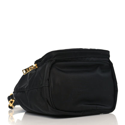 Prada Re-Nylon Duet Drawstring Shoulder Bag Black 4 of 9