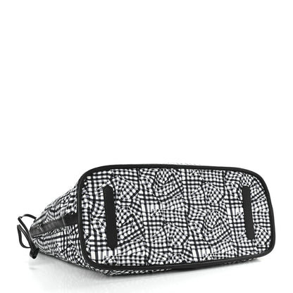 MCM Visetos Large Liz Reversible Shopper Tote Black 8 of 14