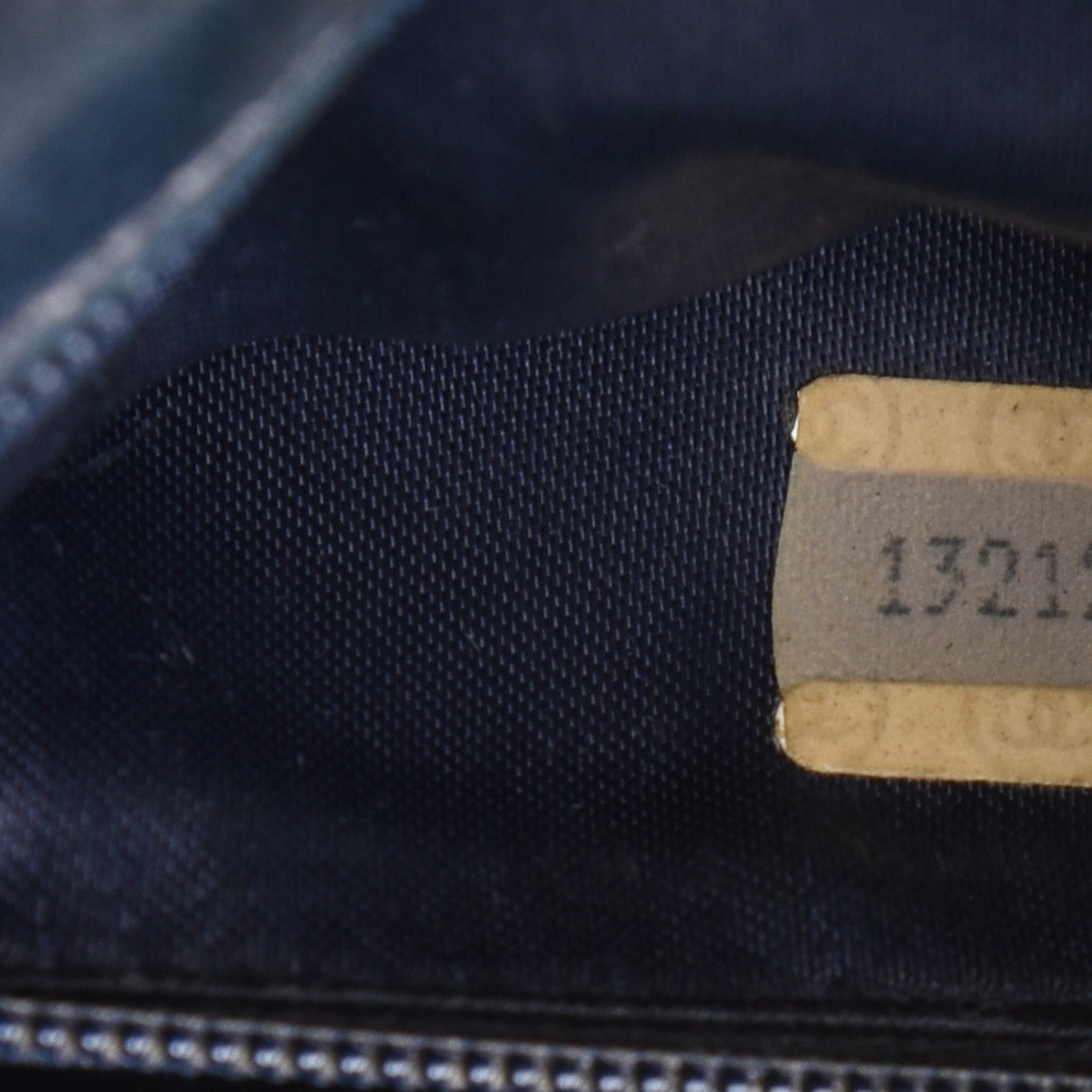 Chanel Lambskin Quilted CC Small Single Flap Navy 8 of 9