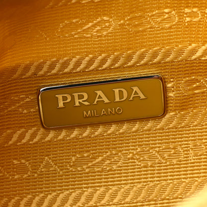 Prada Tessuto Nylon Saffiano Mini Re-Edition 2000 Bag Ananas 6 of 12