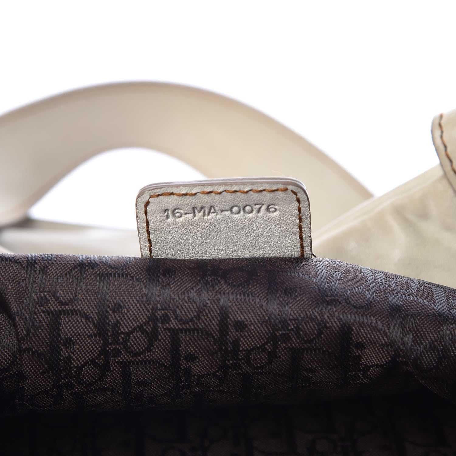 Christian Dior Calfskin Medium Gaucho Double Saddle Bag 7 of 14