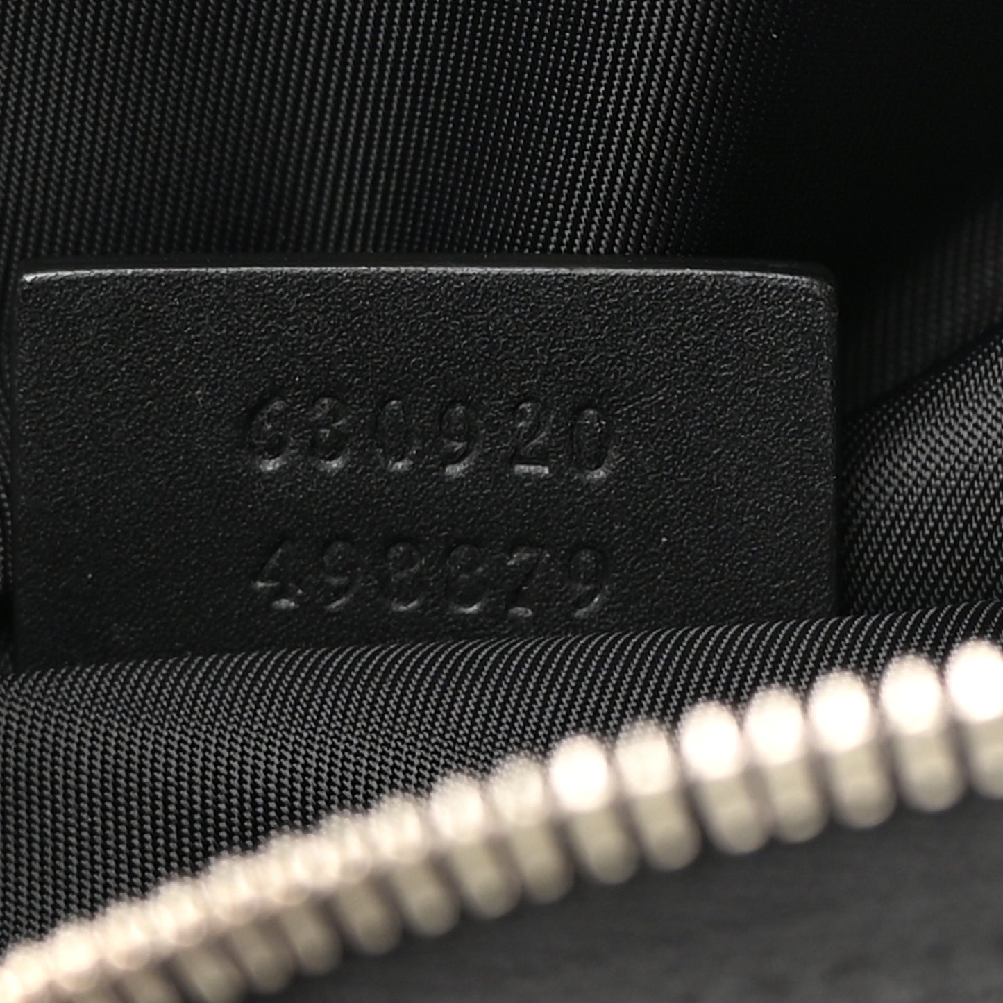 Techno Canvas Web Large Belt Bag Black