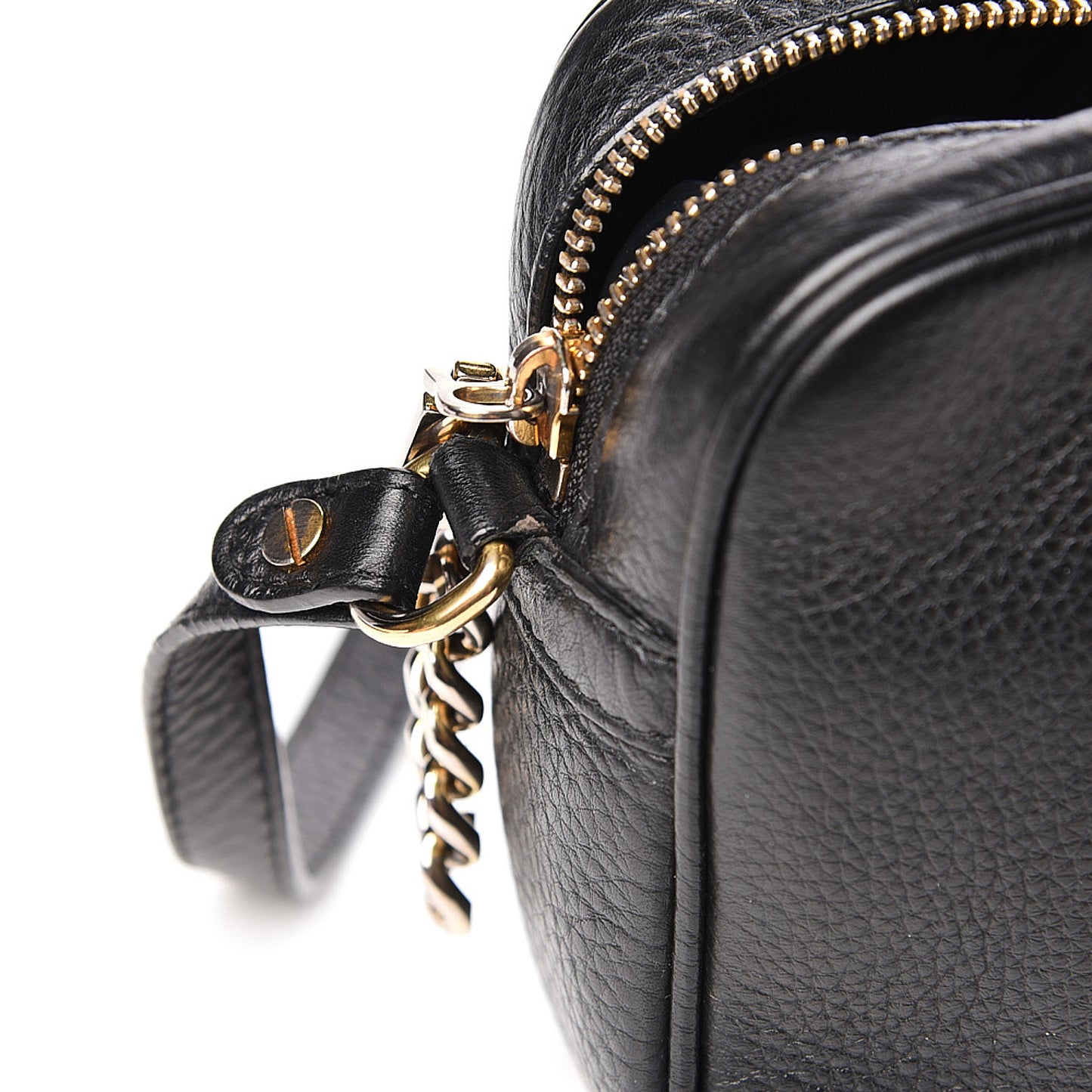 Calfskin Palazzo Camera Bag Black