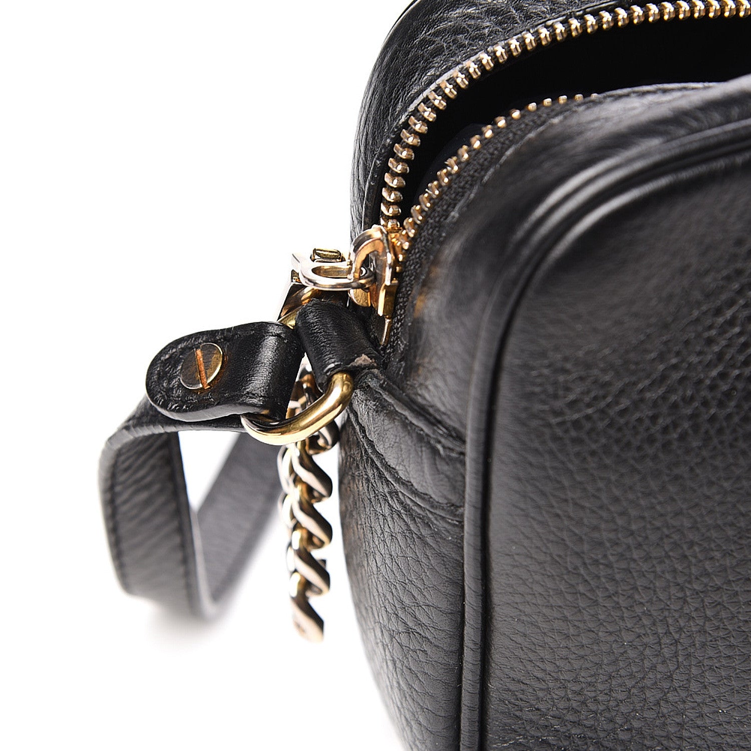 Versace Calfskin Palazzo Camera Bag Black 12 of 12