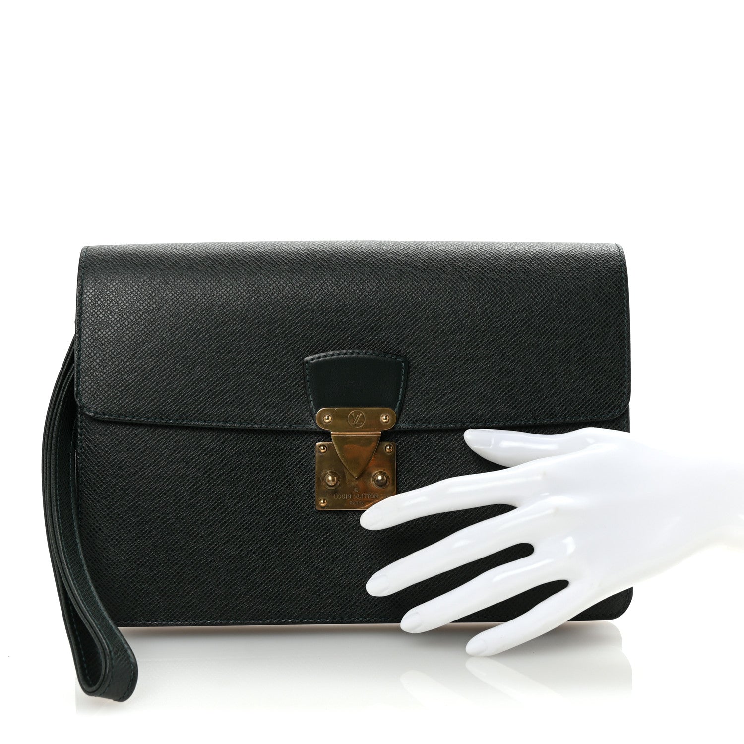 Louis Vuitton Taiga Pochette Belaia Epicea 2 of 6