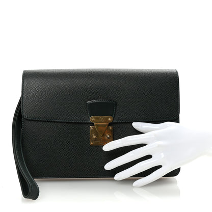 Louis Vuitton Taiga Pochette Belaia Epicea 2 of 6