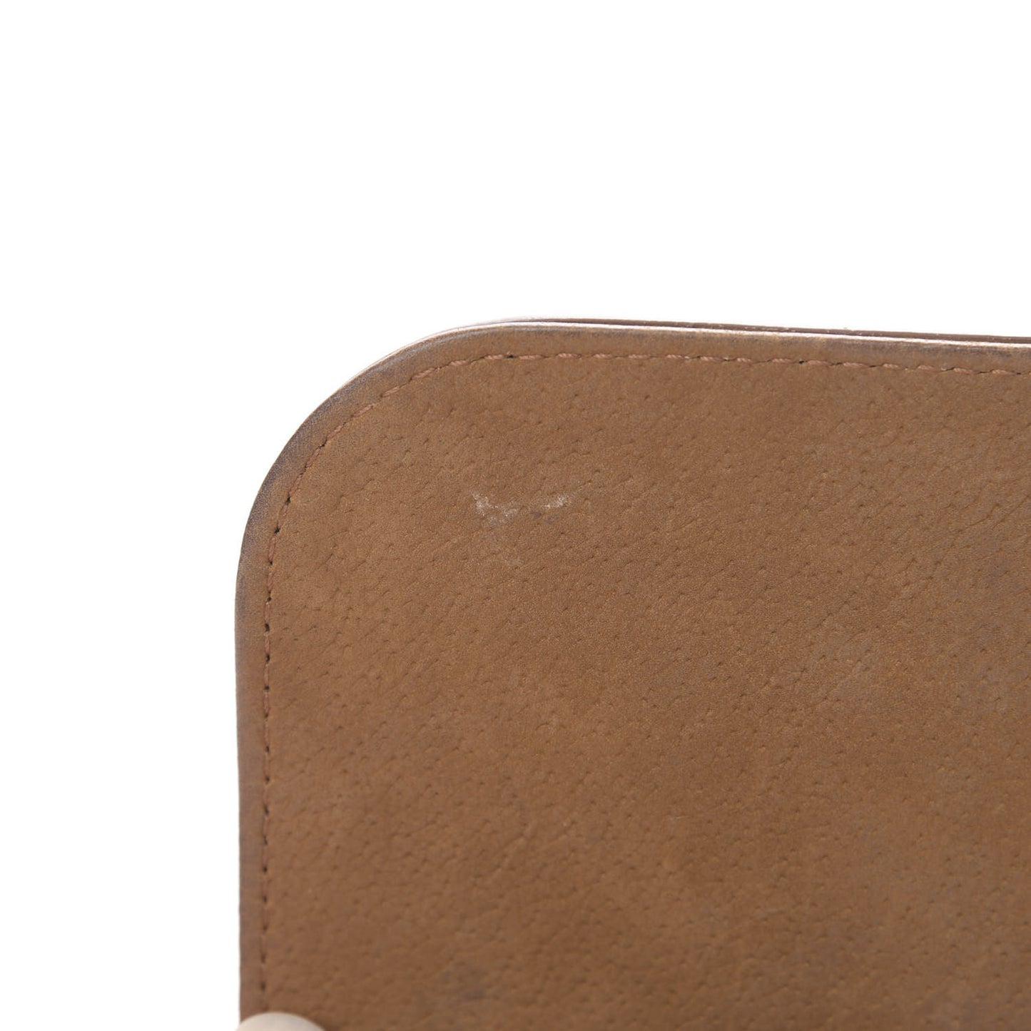 Suede Eddie Serpent Shoulder Bag Brown