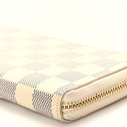 Louis Vuitton Damier Azur Clemence Wallet 9 of 10