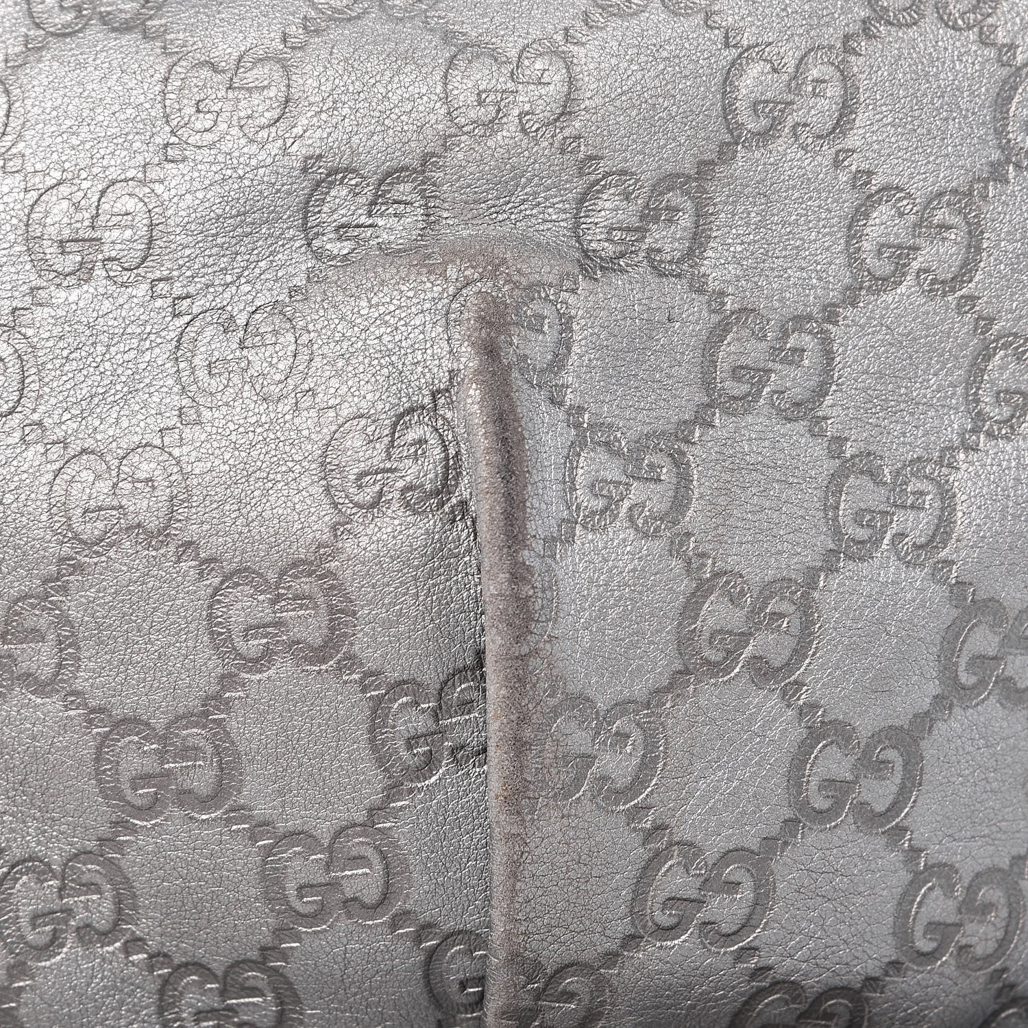Gucci Guccissima Small D Ring Messenger Silver 15 of 19