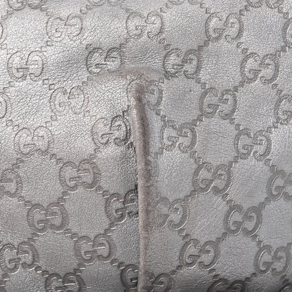 Gucci Guccissima Small D Ring Messenger Silver 15 of 19