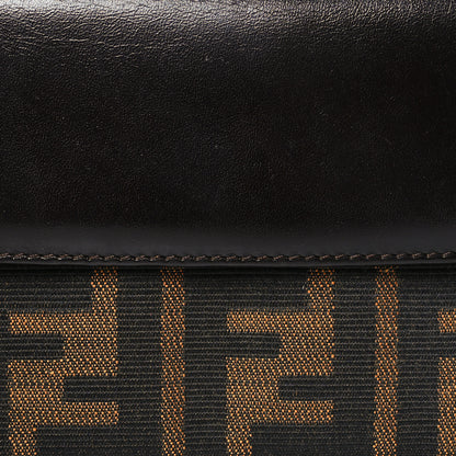 Fendi Zucca Continental Wallet Tobacco 10 of 12