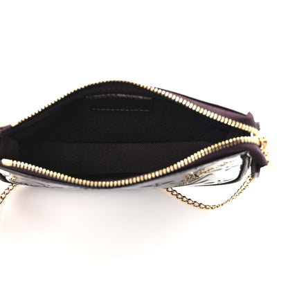 Louis Vuitton Vernis Monogram Mini Pochette Accessories Amarante 5 of 6