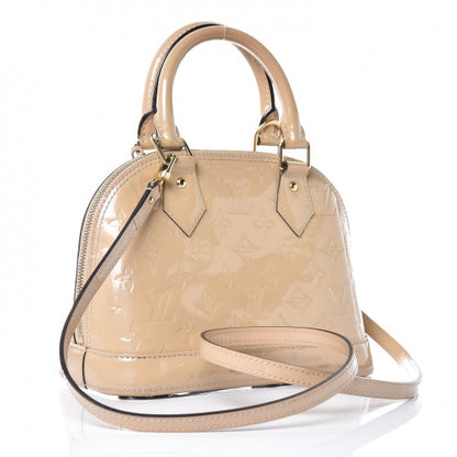 Louis Vuitton Vernis Alma BB Dune 3 of 10