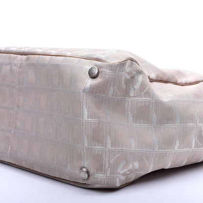 Chanel Nylon Medium Travel Tote Beige 7 of 13