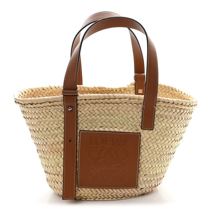 Loewe Raffia Basket Tote Bag Natural Tan 1 of 9